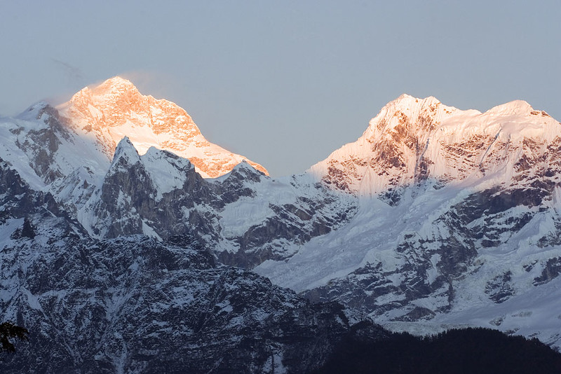 Manaslu at Sunset 